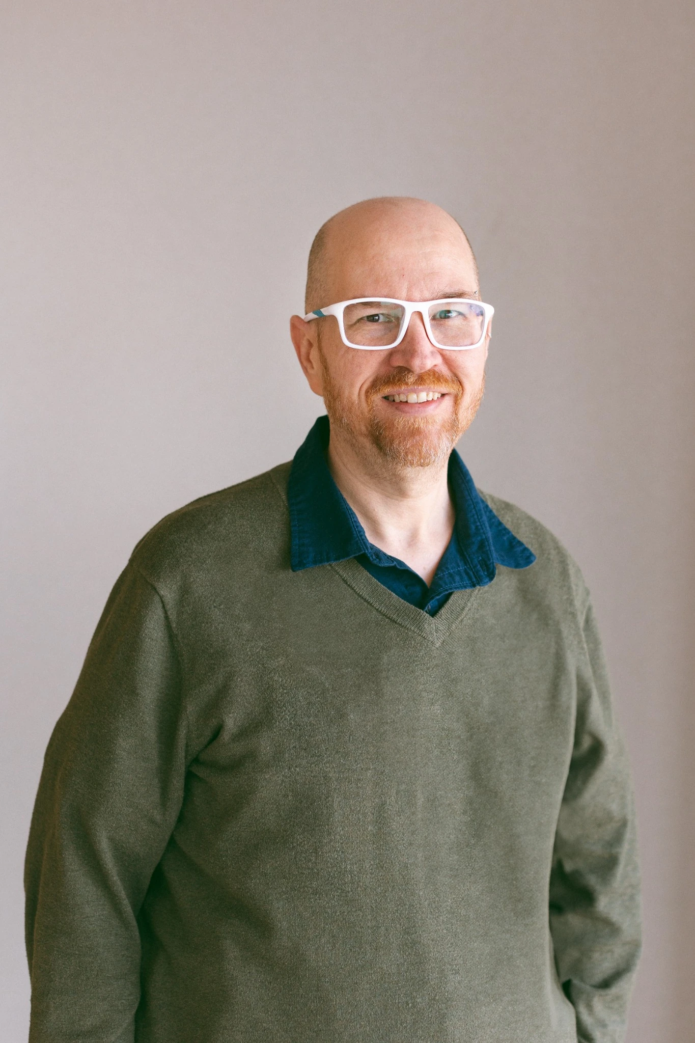 Wesley Harris smiling for a professional campaign portrait